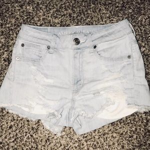 American Eagle Hi-Rise Shorties